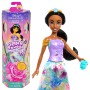 Mattel HXC23 Disney Princess Spin & Reveal Jasmine con 10 accessori a sorpresa