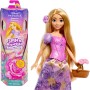 Mattel HTV86 Disney Princess Rapunzel Spin & Reveal bambola con 11 sorprese da scoprire