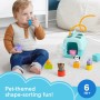 Fisher-Price HTW93 Trasportino cercaforme con mattoncini morbidi per le prime attività manuali