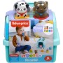 Fisher-Price HTW93 Trasportino cercaforme con mattoncini morbidi per le prime attività manuali