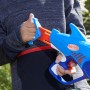 Hasbro F8645 Nerf Junior Wild Sharkfire, blaster a dardi facile da usare