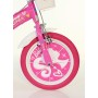 DINO BIKES 614G-02BA bicicletta da bambina Barbie 14" adatta a bambine di altezza tra 95 e 115cm