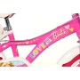 DINO BIKES 614G-02BA bicicletta da bambina Barbie 14" adatta a bambine di altezza tra 95 e 115cm