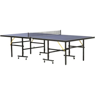 Mandelli 708900031 Mini Tavolo ping pong pieghevole e salvaspazio con maniglia racchette palline rete e tendirete