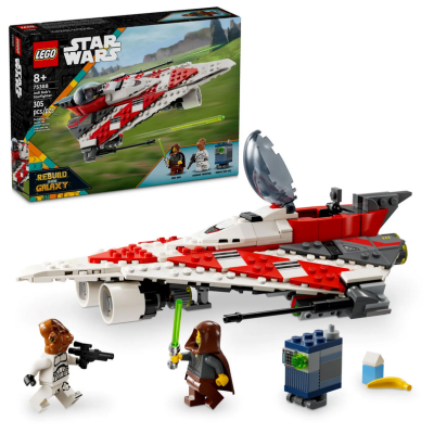 Lego Star Wars 75388 Starfighter di Jedi Bob con 2 minifigure e accessori