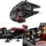 LEGO Star Wars 75389 Dark Falcon Astronave Versione Oscura del Millennium Falcon con 6 Minifigure