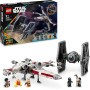 LEGO Star Wars 75393 Mash-up TIE Fighter e X-Wing Astronavi con 4 Minifigure e Droide