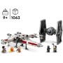 LEGO Star Wars 75393 Mash-up TIE Fighter e X-Wing Astronavi con 4 Minifigure e Droide