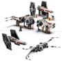 LEGO Star Wars 75393 Mash-up TIE Fighter e X-Wing Astronavi con 4 Minifigure e Droide