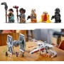 LEGO Star Wars 75393 Mash-up TIE Fighter e X-Wing Astronavi con 4 Minifigure e Droide