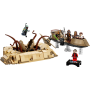 LEGO Star Wars 75396 Star Wars Il Ritorno dello Jedi - Skiff del Deserto e Fossa del Sarlacc con Astronave e Mostro