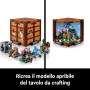 LEGO Minecraft 21265 Banco da Lavoro Set d'Avventura con 12 Biomi 8 Minifigure