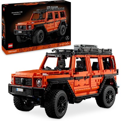 LEGO Technic 42177 Mercedes-Benz G 500 PROFESSIONAL Line Fuoristrada 4X4 Classe G da Esposizione Ricco di Dettagli