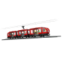 Lego City 60423 Tram e fermata del tram Veicolo con porte Apribili 6 Minifigure e un cane