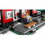 Lego City 60423 Tram e fermata del tram Veicolo con porte Apribili 6 Minifigure e un cane