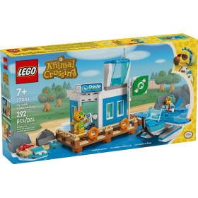LEGO Animal Crossing 77051 In Volo con la Dodo Airlines Aeroporto e Aereo con 2 minifigure