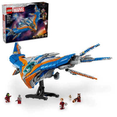 LEGO Marvel 76286 Guardiani della Galassia: Milano Astronave con 4 Supereroi tra cui Star-Lord e Baby Groot