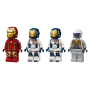 Lego Marvel 76288 Iron Man e Legione di ferro vs. Soldato Hydra con 4 minifigure e accessori