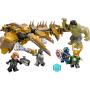 LEGO Marvel 76290 Avengers vs. Leviathan con Personaggio di Hulk e Minifigure di Capitan America Loki e Vedova Nera