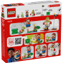 LEGO Super Mario 71439 Avventure Mario Interattivo con i Personaggi di Bowser Jr., Goomba e Yoshi