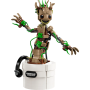 LEGO Marvel 76297 Groot Ballerino Personaggio con Funzione Danzante