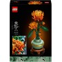 LEGO Icons 10368 Crisantemo Fiore Finto da Costruire