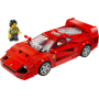 LEGO Speed Champions 76934 Supercar Ferrari F40 Auto Sportiva con Minifigure del Pilota