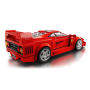 LEGO Speed Champions 76934 Supercar Ferrari F40 Auto Sportiva con Minifigure del Pilota