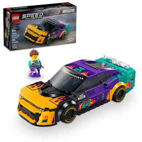 LEGO Speed Champions 76935 NASCAR Next Gen Chevrolet Camaro ZL1 Modellino di Auto con Minifigure del Pilota
