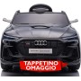 Auto Macchina Elettrica per Bambini 12V AUDI e-tron Sportback con Telecomando Sedile in Pelle Tappetini Omaggio