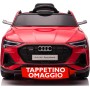 Auto Macchina Elettrica per Bambini 12V AUDI e-tron Sportback con Telecomando Sedile in Pelle Tappetini Omaggio