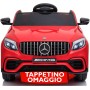 Macchina Elettrica per Bambini 12V Mercedes GLC 63S con Sedile in Pelle Telecomando e Tappetini in Omaggio