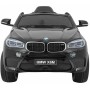 Auto Macchina Elettrica per Bambini 12V BMW X6M con Sedile in Pelle, Ruote in Gomma Telecomando Porte Apribili, Full Optional