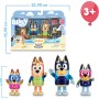 Giochi Preziosi BLY63100 Bluey Set Da 4 Personaggi Articolati con Accessori A Tema Beach