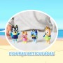 Giochi Preziosi BLY63100 Bluey Set Da 4 Personaggi Articolati con Accessori A Tema Beach