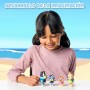 Giochi Preziosi BLY63100 Bluey Set Da 4 Personaggi Articolati con Accessori A Tema Beach