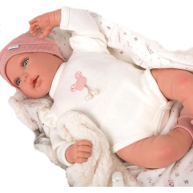 Arias 98125 Bambola Reborn 45cm con Copertina e Meccanismo di Respirazione Arias 98125 Bambola Reborn 45cm con Copertina e Meccanismo di Respirazione