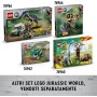 LEGO Jurassic World 76965 Missione Dinosauro: Scoperta dello Stegosauro con 2 Dinosauri Fuoristrada e Minifigure