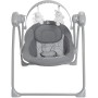 Chicco Relax&Play Altalena Elettrica da 0Mesi a 9Kg Regolabile e Dondolo Automatico Dark Grey