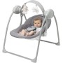 Chicco Relax&Play Altalena Elettrica da 0Mesi a 9Kg Regolabile e Dondolo Automatico Dark Grey