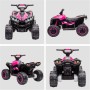 Quad Elettrico per Bambini 12V ATV - Quad per Bambini con Telecomando Doppio Motore Ammortizzatori Full Optional