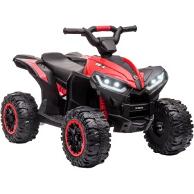 Quad Elettrico per Bambini 12V ATV - Quad per Bambini con Telecomando Doppio Motore Ammortizzatori Full Optional Quad Elettrico per Bambini 12V ATV - Quad per Bambini con Telecomando Doppio Motore Ammortizzatori Full Optional