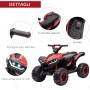 Quad Elettrico per Bambini 12V ATV - Quad per Bambini con Telecomando Doppio Motore Ammortizzatori Full Optional