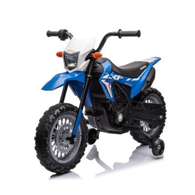 Moto Elettrica per bambini Super Cross Honda 12V CRF250L con licenza ufficiale