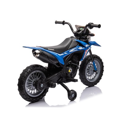 Moto Elettrica per bambini Super Cross Honda 12V CRF250L con licenza ufficiale