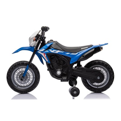 Moto Elettrica per bambini Super Cross Honda 12V CRF250L con licenza ufficiale
