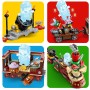 LEGO Super Mario 71437 Bowser Express Treno con Stazione e Vagoni con 6 Personaggi