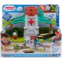 Mattel HYR82 Il Trenino Thomas Bulstrode e Ponte direzionabile con Locomotiva Percy Ponte Mobile e Pulsante per Suoni