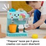 Fisher-Price HYT02 La Mia Prima Macchinetta del Caffè con pulsanti musica e suoni e 8 accessori inclusi