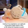 Fisher-Price HXG97 Coniglietto Coccole & Relax morbido peluche sensoriale con luci, musica e movimento